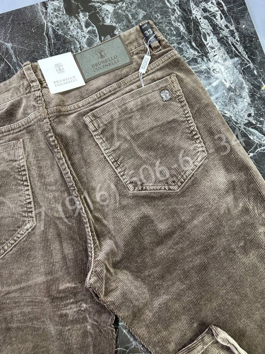 Вельветовые брюки Loro Piana 21850