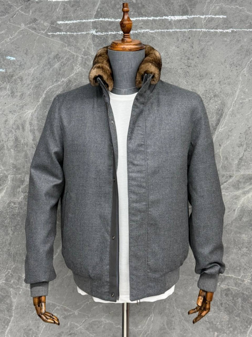 Бомбер Loro Piana из кашемира 6396