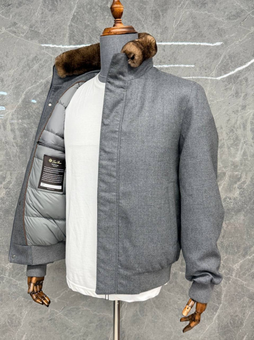 Бомбер Loro Piana из кашемира 6396