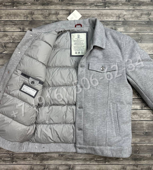Пуховая куртка Brunello Cucinelli 24723