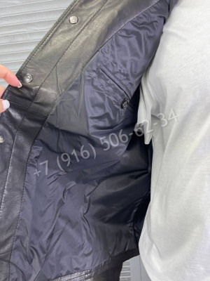 Кожаная куртка Brunello Cucinelli 15118