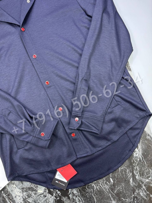 Рубашка из шерсти KITON 25431