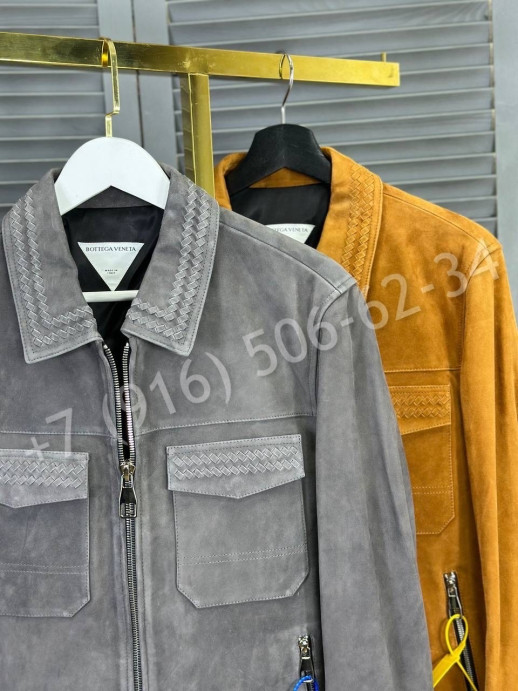 Замшевая куртка Bottega Veneta 25631