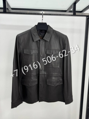 Кожаная куртка Kiton 34926 4