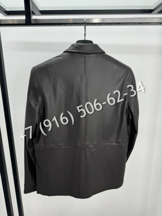 Кожаная куртка Kiton 34926 4