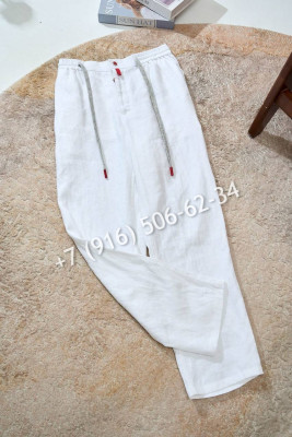 Брюки KITON лен 29875 4