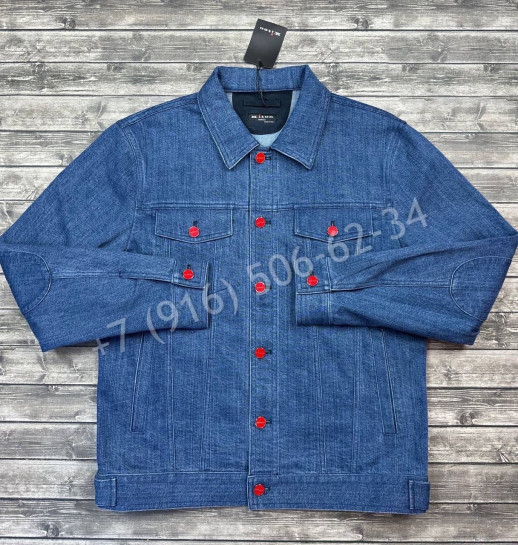 Двухсторонняя джинсовая куртка KITON 18348