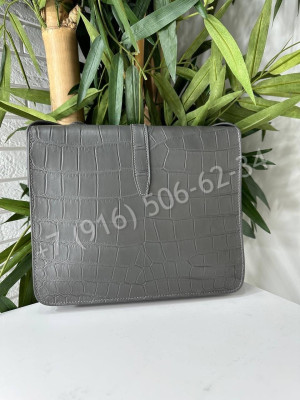 Сумка Hermes через пояс из кожи крокодила 21121