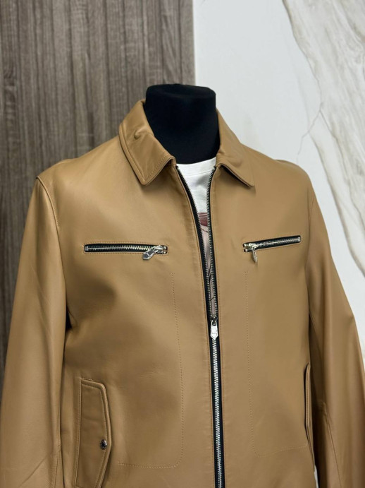 Кожаная куртка Hermes 5742