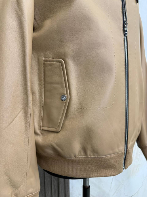 Кожаная куртка Hermes 5742