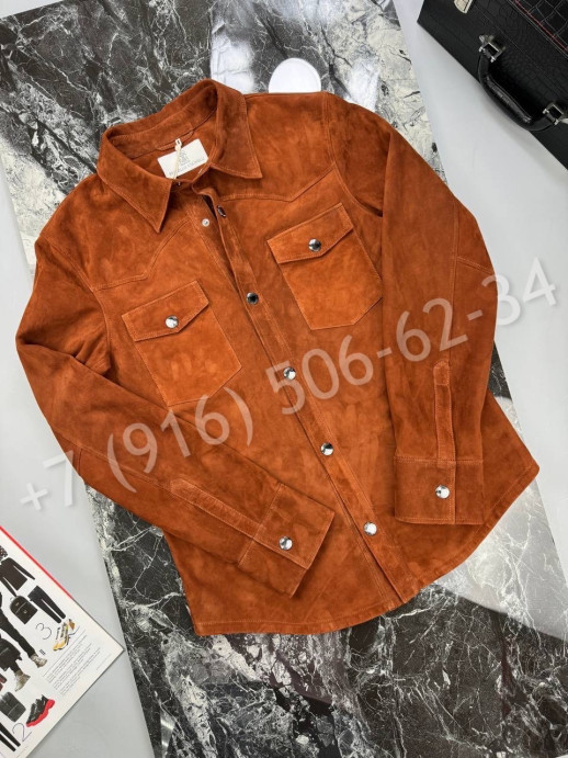 Замшевая куртка Brunello Cucinelli 31030