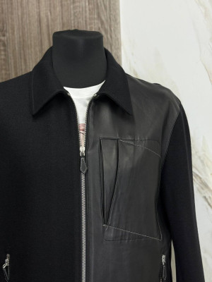 Кожаная куртка Hermes 5739 8