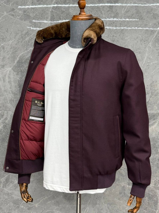 Бомбер Loro Piana из кашемира 6396 1