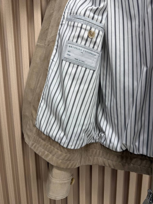 Куртка замшевая Brunello Cucinelli 5490