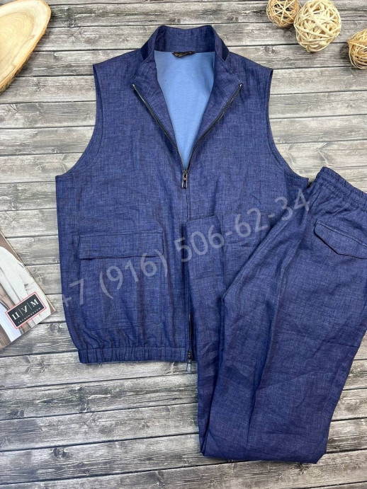 Льняной костюм Loro Piana 14077