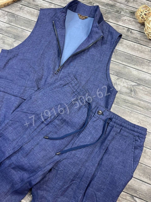 Льняной костюм Loro Piana 14077