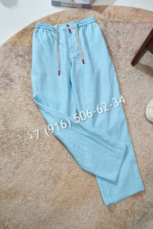 Брюки KITON лен 29875 5