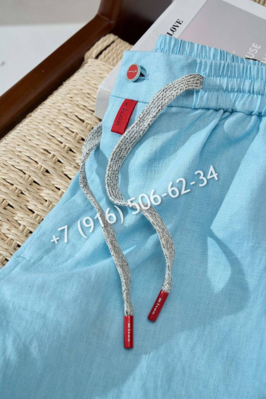 Брюки KITON лен 29875 5
