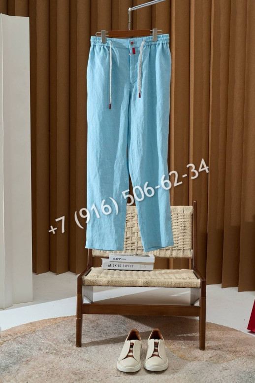 Брюки KITON лен 29875 5