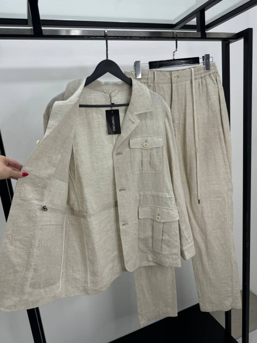 Прогулочный костюм Tom Ford из льна 18132