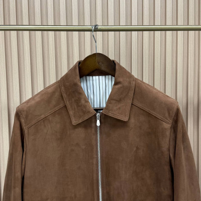 Куртка замшевая Brunello Cucinelli 5490 1