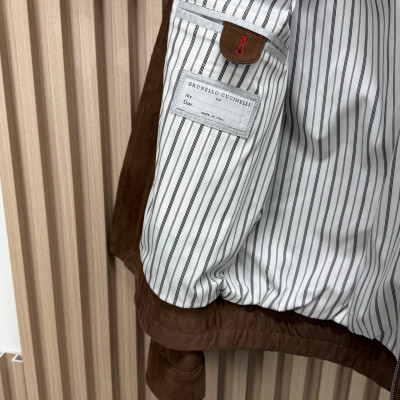 Куртка замшевая Brunello Cucinelli 5490 1