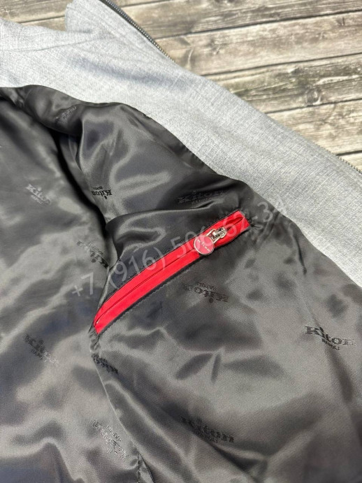 Куртка KITON из кашемира и шелка 12861