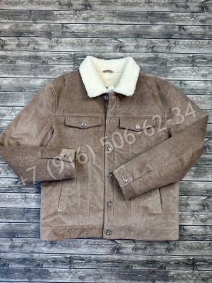 Куртка вельветовая Brunello Cucinelli / мех овчина 23997