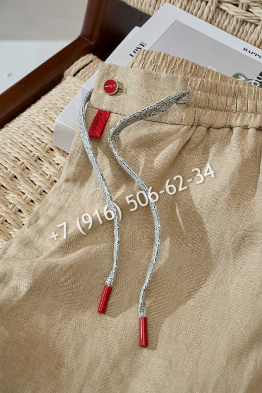Брюки KITON лен 29875 6