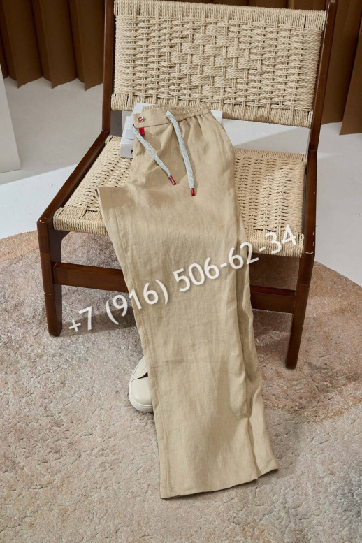 Брюки KITON лен 29875 6