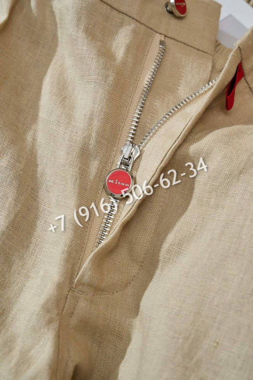 Брюки KITON лен 29875 6