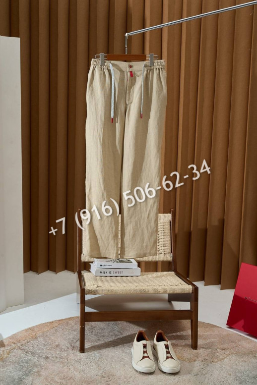 Брюки KITON лен 29875 6