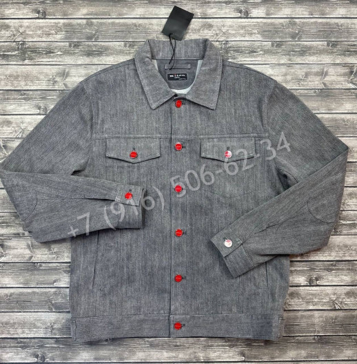 Двухсторонняя джинсовая куртка KITON 18350