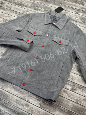 Двухсторонняя джинсовая куртка KITON 18350