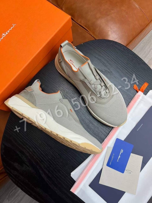 Кроссовки Santoni 19356