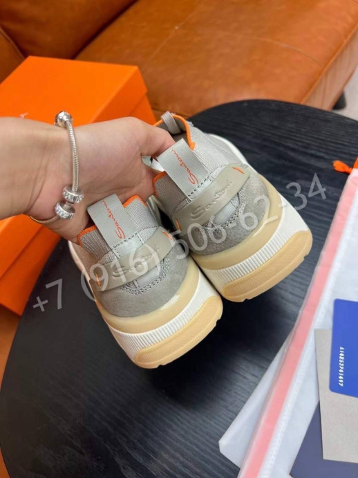 Кроссовки Santoni 19356