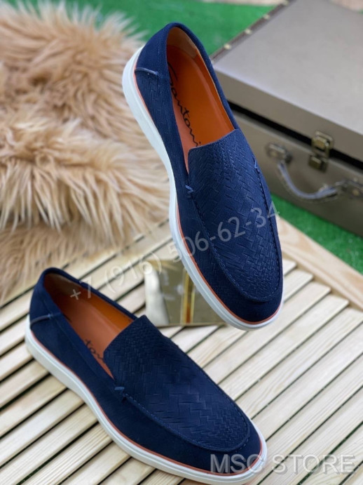 Лоферы Santoni 9716