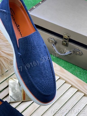 Лоферы Santoni 9716