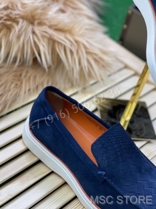 Лоферы Santoni 9716