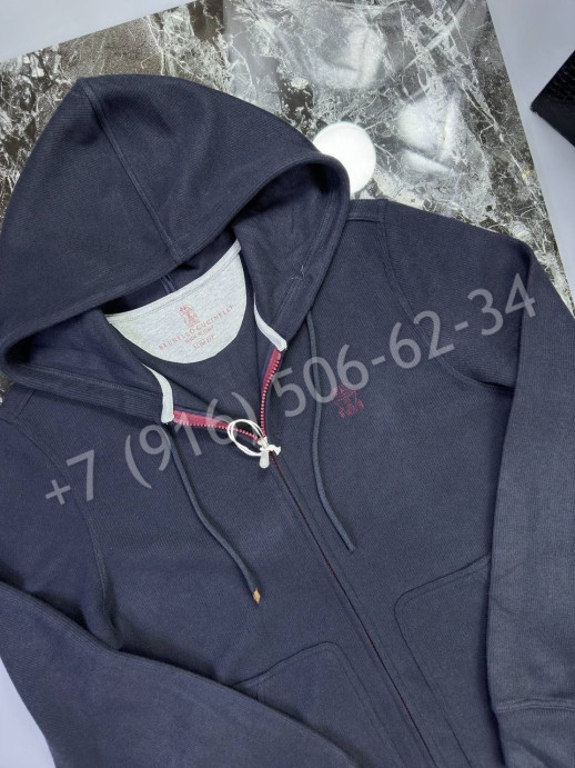 Кардиган на молнии Brunello Cucinelli 22864