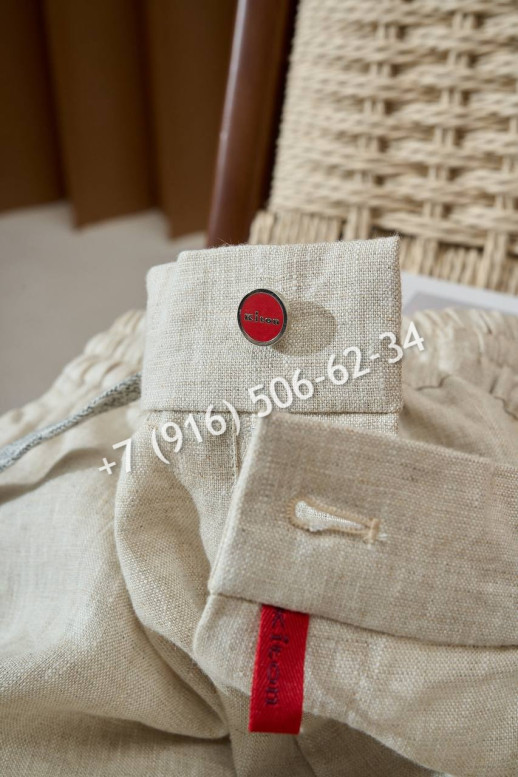 Брюки KITON лен 29875 7
