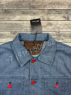 Двухсторонняя джинсовая куртка KITON 18351