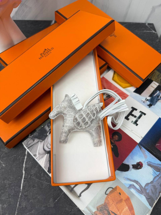 Брелок HERMES Кожа крокодила 34819 2