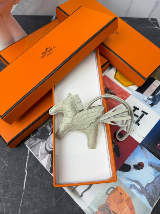 Брелок HERMES Кожа крокодила 34819 2