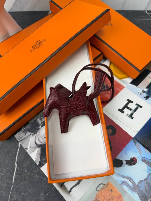 Брелок HERMES Кожа крокодила 34819 2