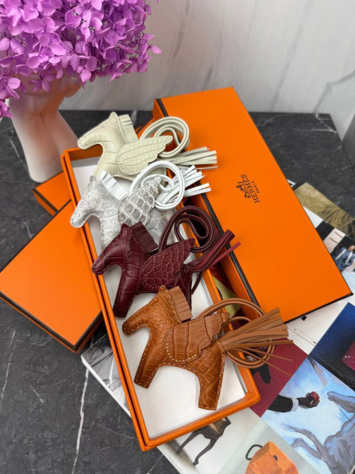 Брелок HERMES Кожа крокодила 34819 2