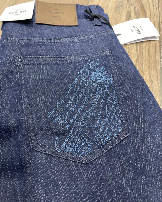 Джинсовые брюки Berluti 29231