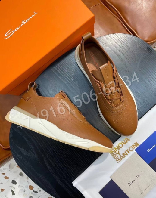 Кроссовки Santoni 19357