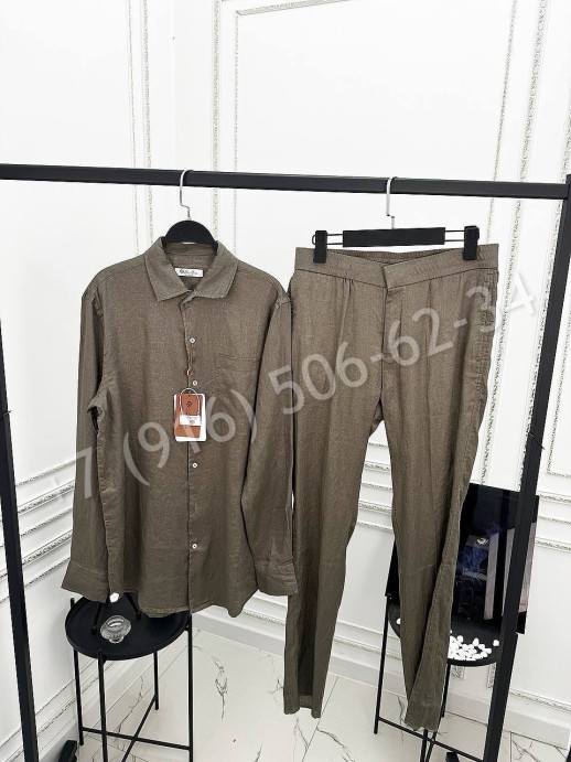 Прогулочный костюм из льна Loro Piana 29631