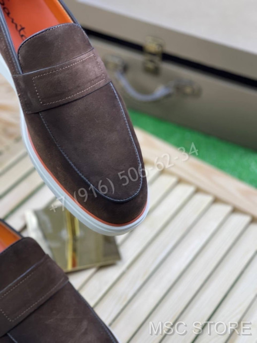 Лоферы Santoni 9717